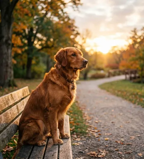 Mascota esperando volver a casa